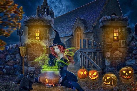 Witches and halloween histoyr